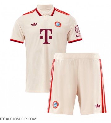 Bayern Munich Terza Maglia Bambino 2024-25 Manica Corta (+ Pantaloni corti)